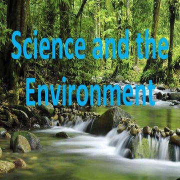 M3. 1. Branches of environmental science.pptx