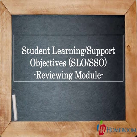 M3-Reviewing the SLO-SSO-DemoSite