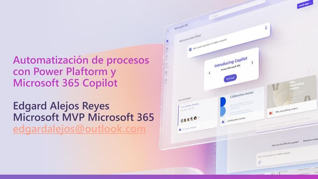 Copilot en Microsoft 365 y Power Platform