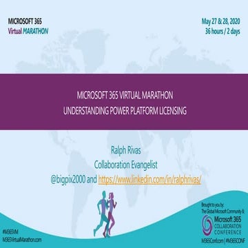 M365 virtual marathon   understanding power platform licensing may 28 2020
