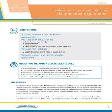 Farmacologia respiratoria | PPT