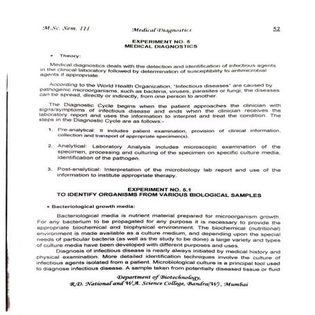 M3-Medical Diagnostics