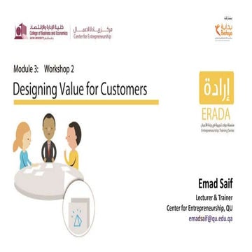 EٌُِRADA - M3 S2  - Creating Value for Customers