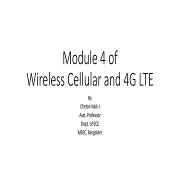Module 4 PPT VTU university 17EC81 OFDM module