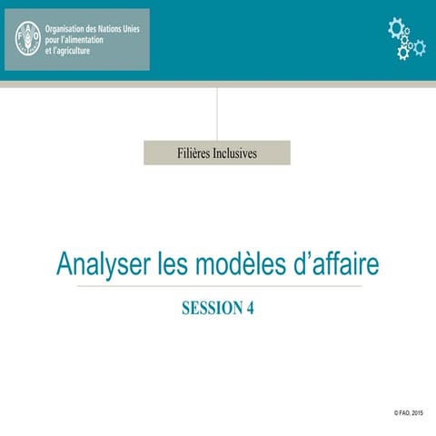 Filières inclusives : Analyser les modèles d'affaire