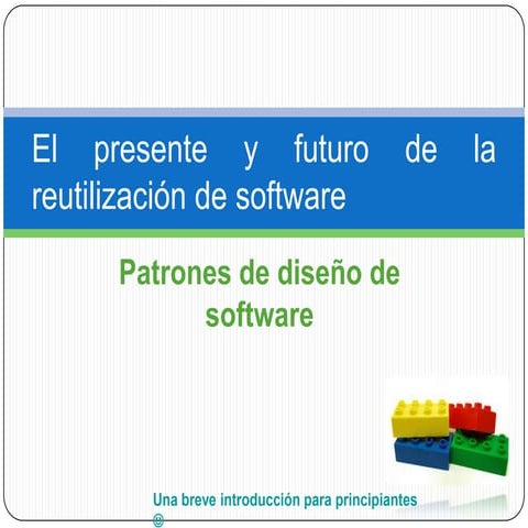 Introducción a los Patrones de diseño de software