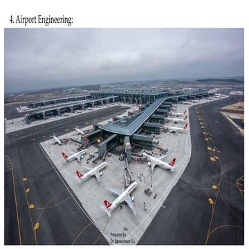 MODULE 4 AIRPORT ENGINEERING, INFRASTRUCTURE ENGINEERING