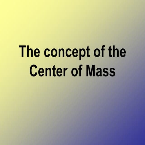 M5 center of mass