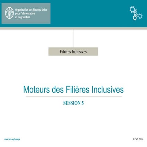 Filières inclusives : Moteur des filières inclusives