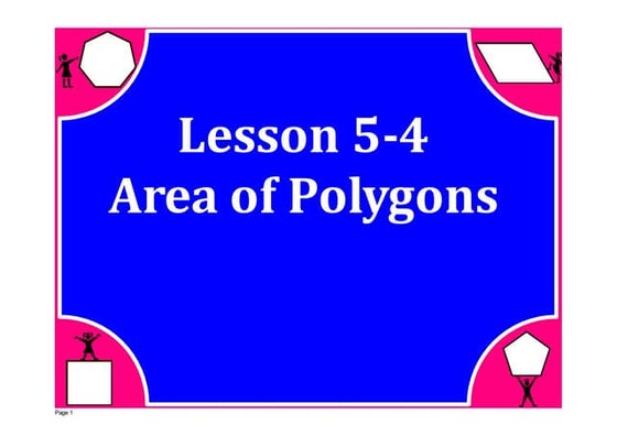 10.1 area of polygons 1 | PPT