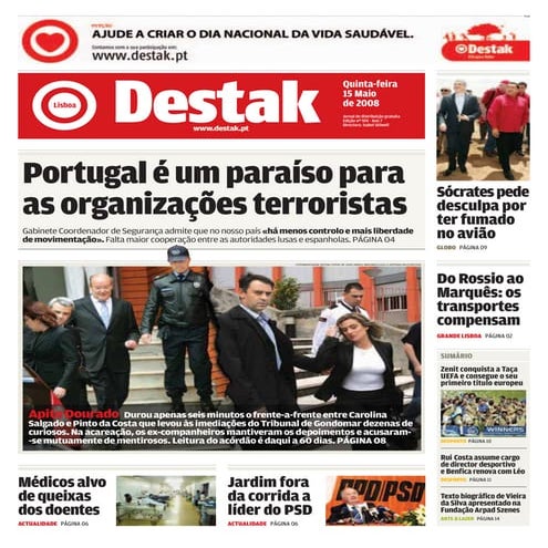 DESTAK – Lisboa – 15.05.2008