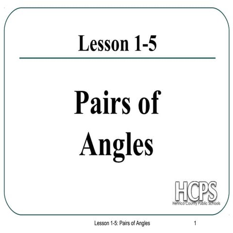 M7 lesson 5 1 angles 2