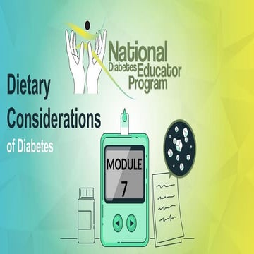 Design meals to meet specific dietary or cultural needs | PPTX
