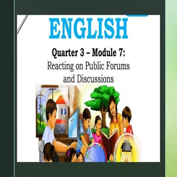 M7 Reacting on Public Forums and discussions.pptx