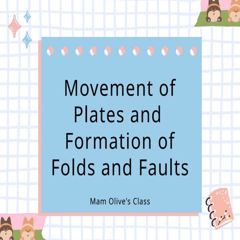 M_8-MOVEMENT-OF-PLATES and activity sheets