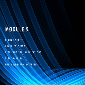 Planer graph, graph coloring, tree and their application