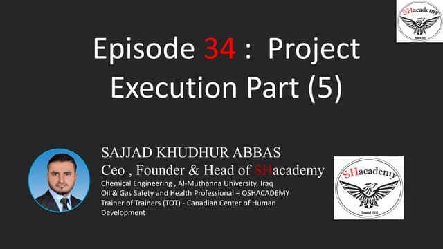 Episode 34 :  Project Execution Part (5)