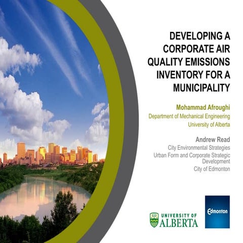 Developing a Corporate Emission Inventory
