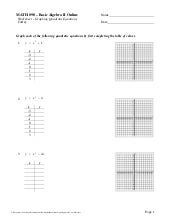Time Management Foods Lab Worksheet