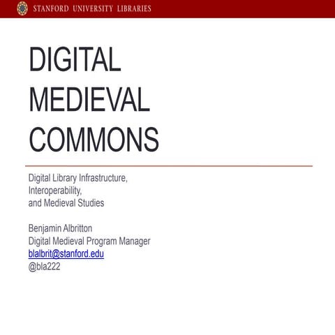 Digital Medieval Commons