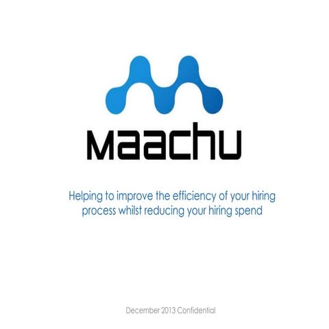 Maachu Sourcing Platform