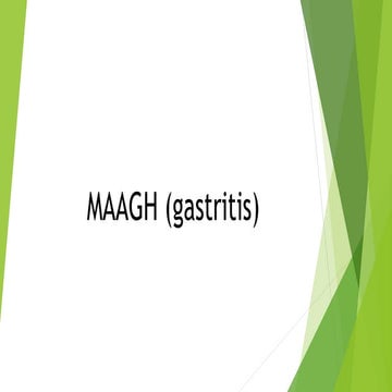 Maagh (gastritis)