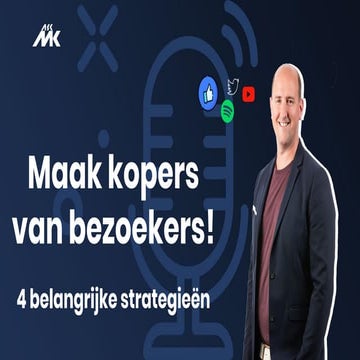 Maak kopers van bezoeker in e-commerce