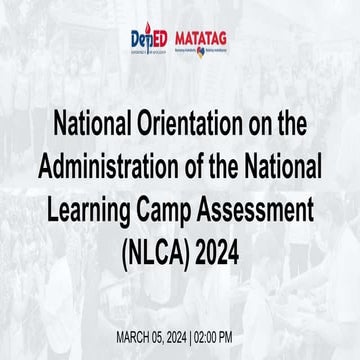 NLCA Administration Orientation Presentation