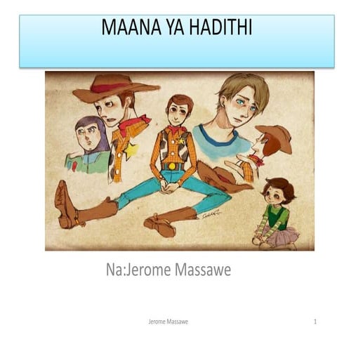 Maana ya Hadithi | PPTX