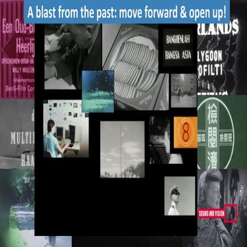 HULSENBECK BLOM A blast from the past open up