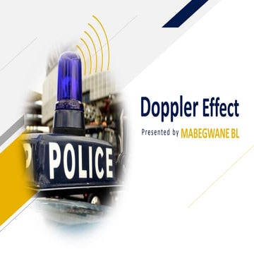 Doppler affect for Sound