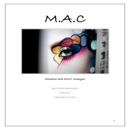Mac cosmetics