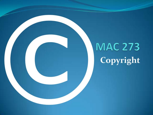 Mac 273   copyright