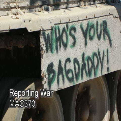 Mac373 Reporting War 2009