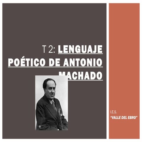 Machado lenguajepoético