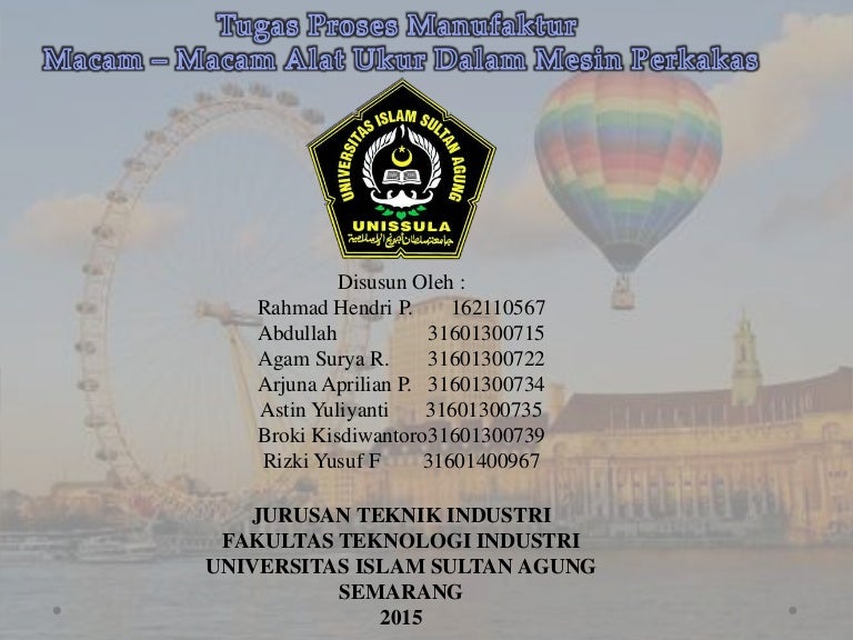 Macam Macam Alat Ukur Dalam Mesin Bubut