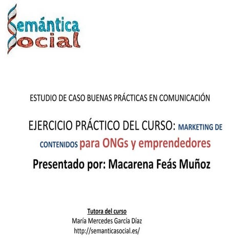 Caso de estudio Marketing de contenidos