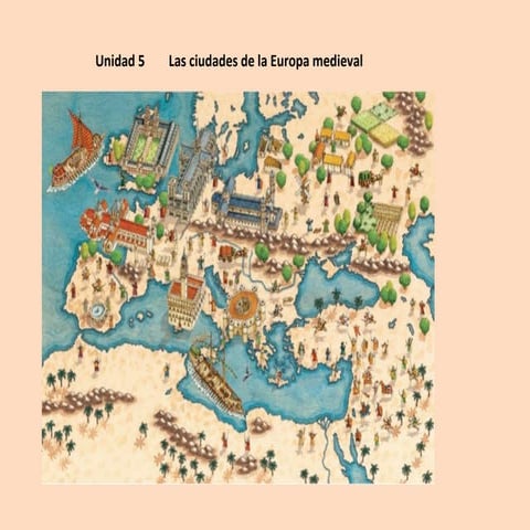 Macarena unidad 5  las ciudades de la europa medieval  