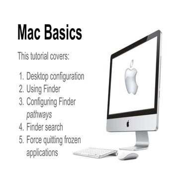 Mac Basics: Organization
