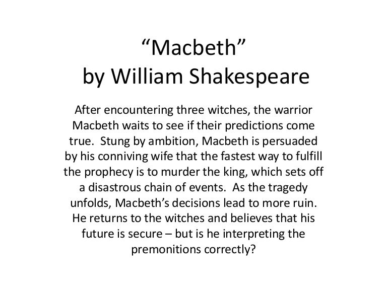 macbeth macbeth as a tragedy essay