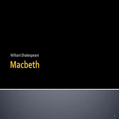 Shakespeare's Macbeth