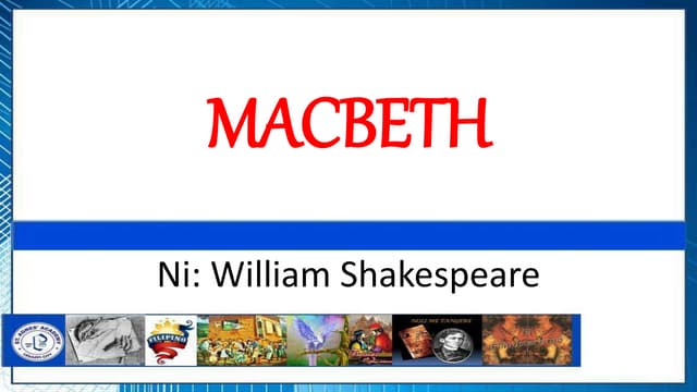 Macbeth ni William Shakespeare