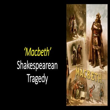 Shakespearean Tragedy | Macbeth