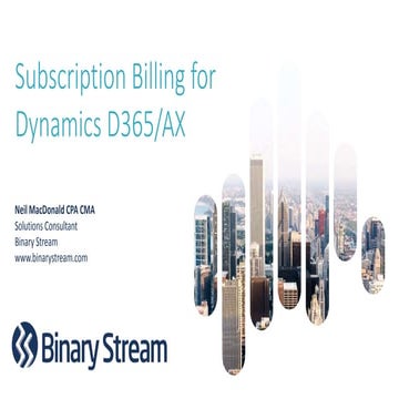 Binary Stream - SB for D365 Finance and Operations