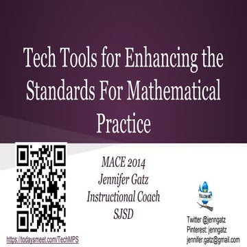  Enhancing the Practice Standards with Technology 