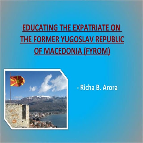 Macedonia project