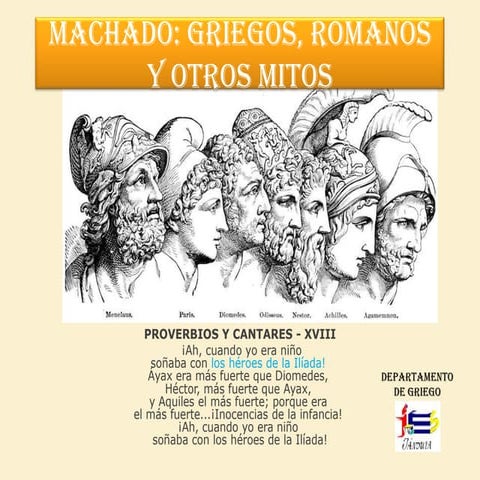 Machado,griegos, romanos y otros mitos