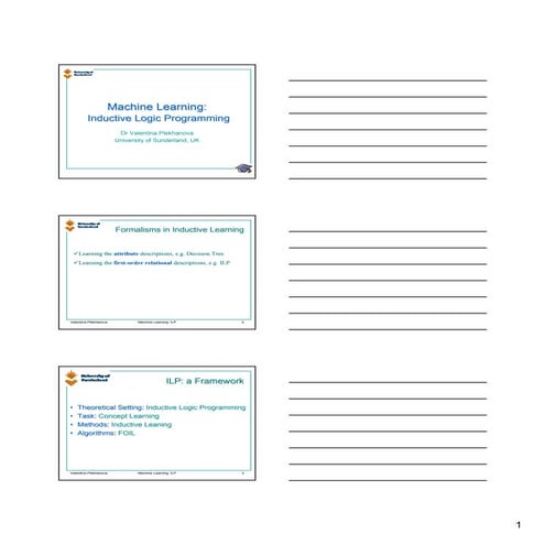 Machine Learning: Machine Learning:
