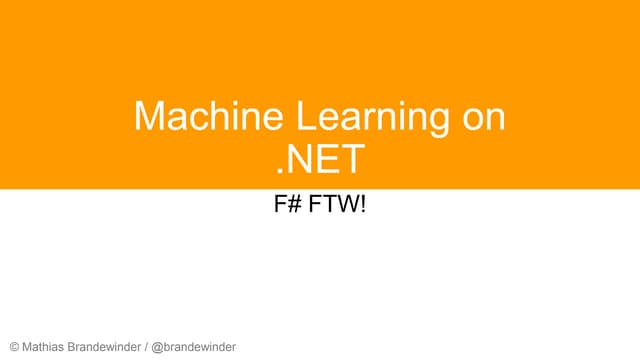 Machine learning-with-f sharp