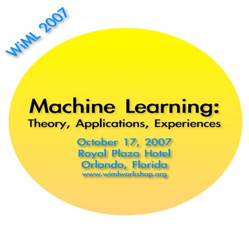 Machine Learning: